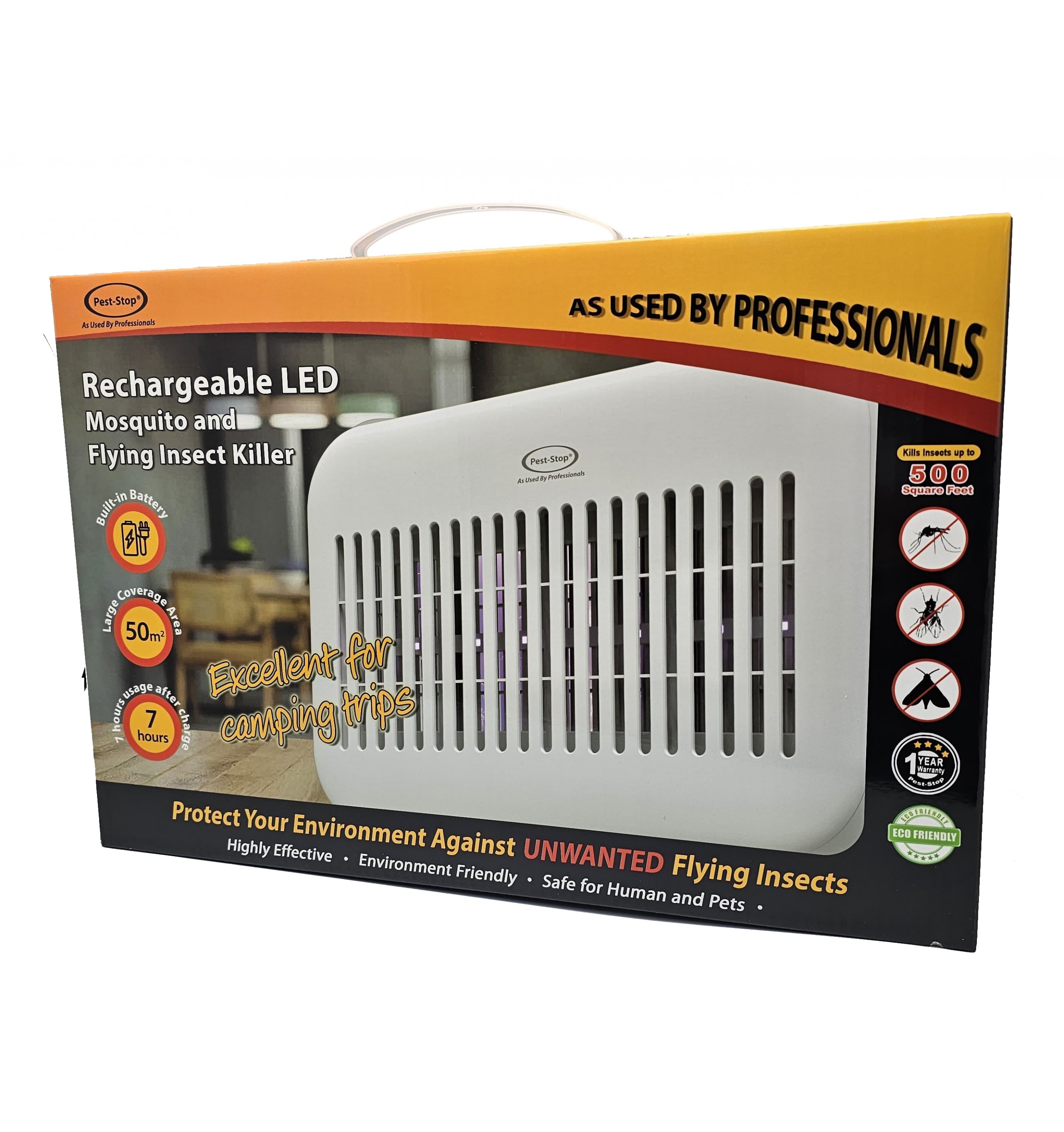 Rechargeable LED Mosquito & Flying Insect Killer